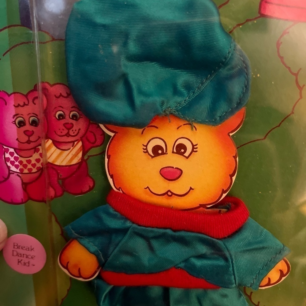 Vintage Remco Purple Dream Bear & Plus 9 Outfits - Picture 12 of 16